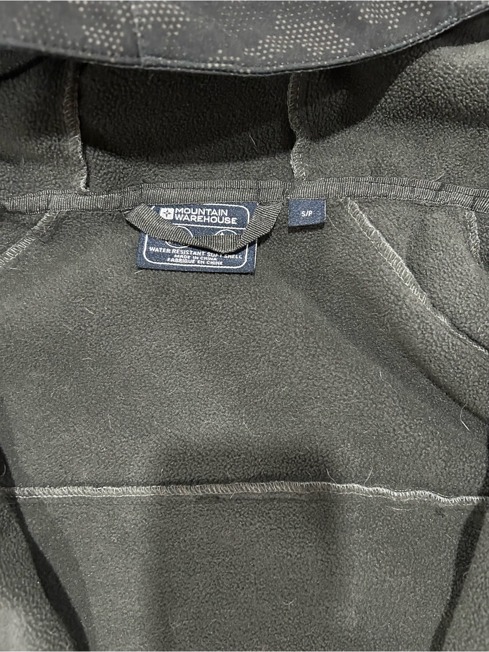 Black Camo Hooded Softshell Jacket - Picture 3 of 6